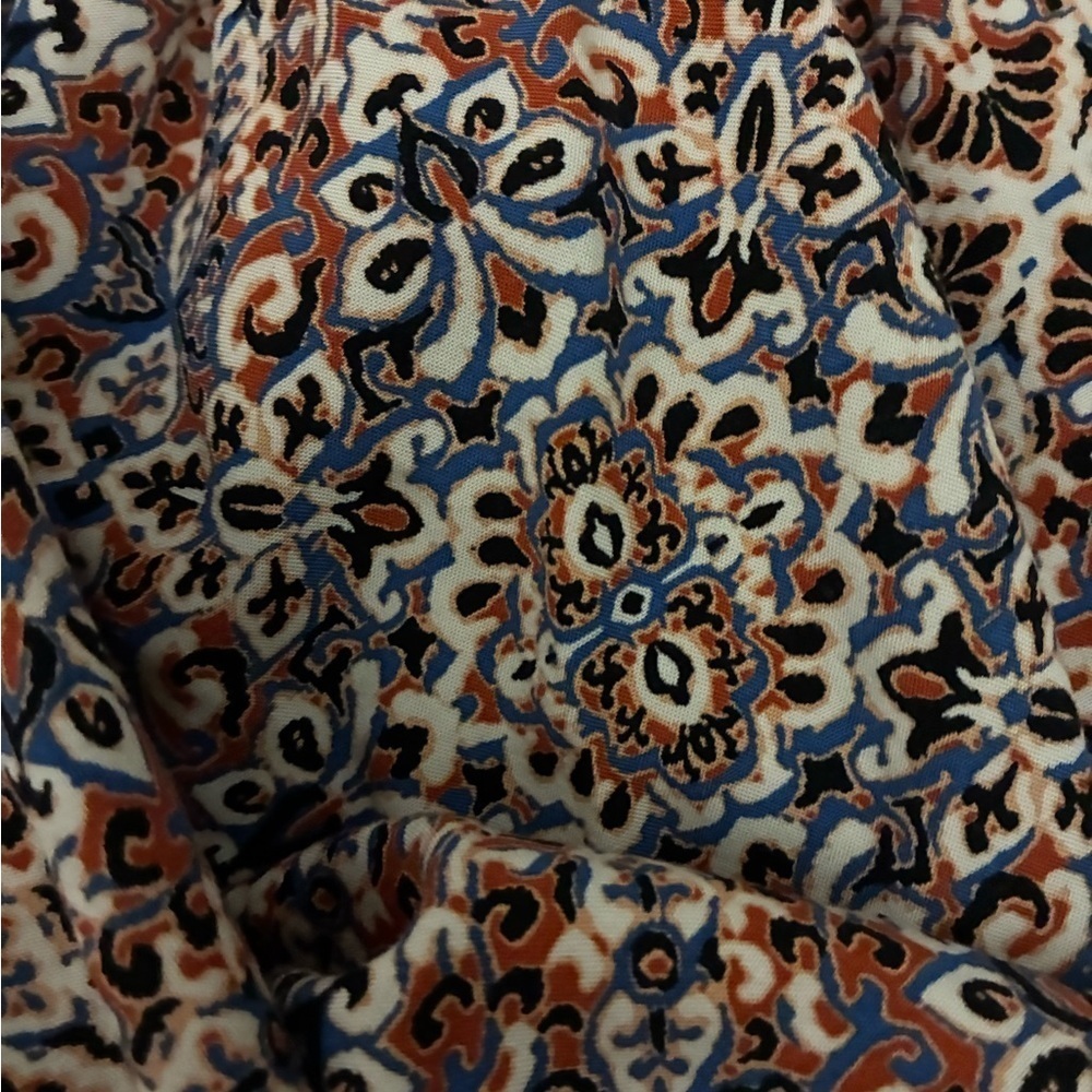 torrid Floral Mini Dress in Pink, Blue, Cream Size 0X - Picture 11 of 15